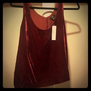 COPY - Jcrew velvet tank